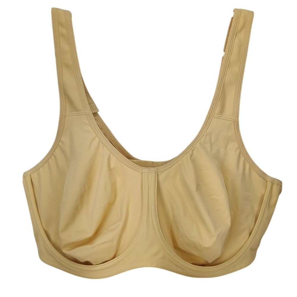 Syrokan‎ Max Control Underwire Sports Bra High Impact Plus Size Adj Straps 46D